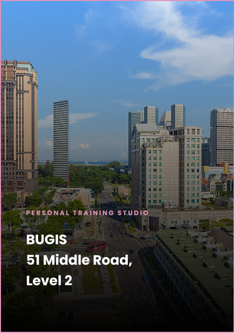 MSFIT personal training studio at Bugis